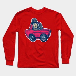 Vintage Car Driving Long Sleeve T-Shirt